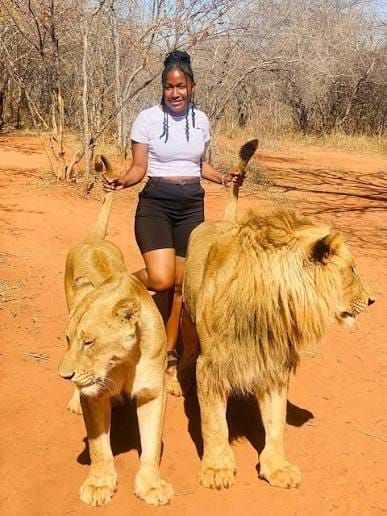 Walking with lions